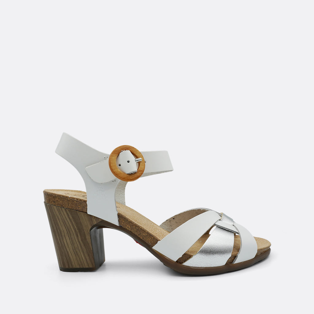 Yokono Floren White Heel Premium Footwear Australia