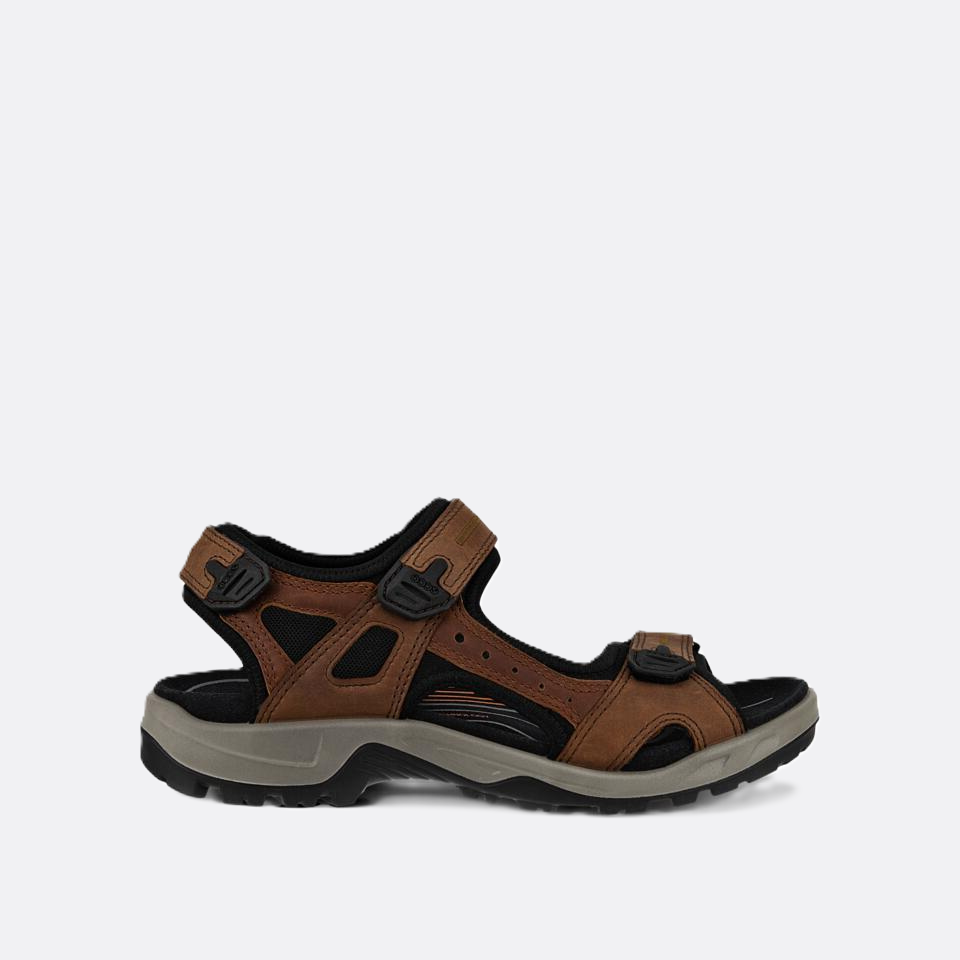 Ecco Men's Offroad Espresso Brown Sandal