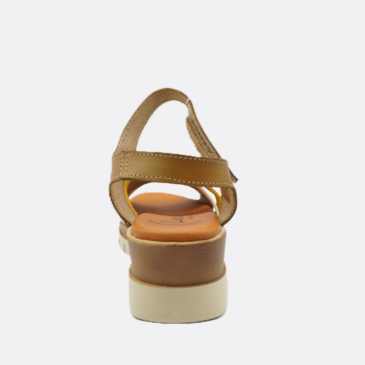 Luxdive Agrigento Termul Yellow Leather Wedge Sandal - Premium Footwear Port Douglas