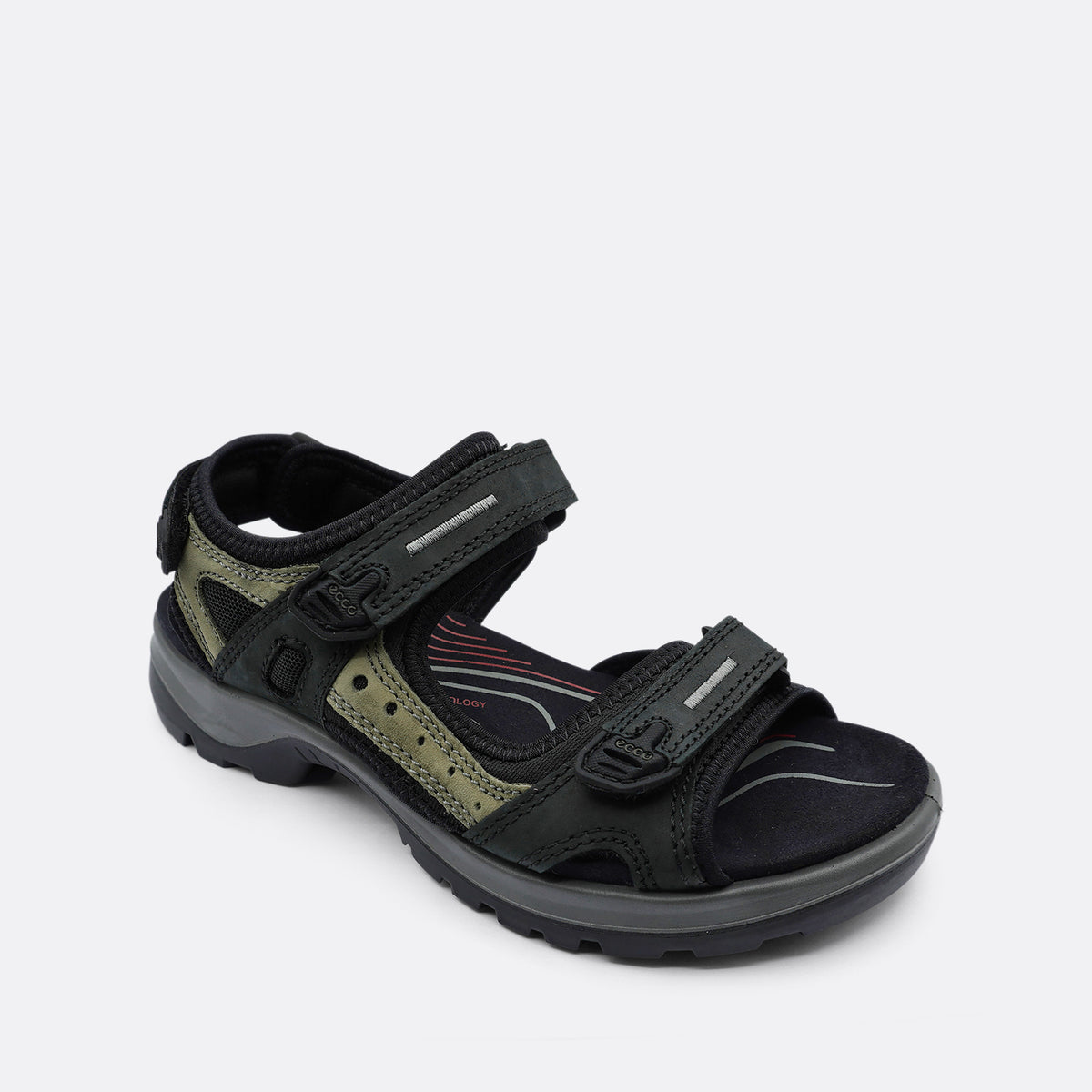 Ecco Women's Offroad Black Sandal