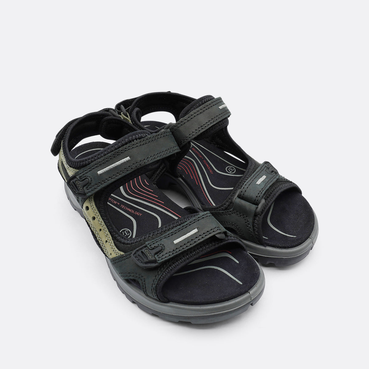 Ecco Women's Offroad Black Sandal