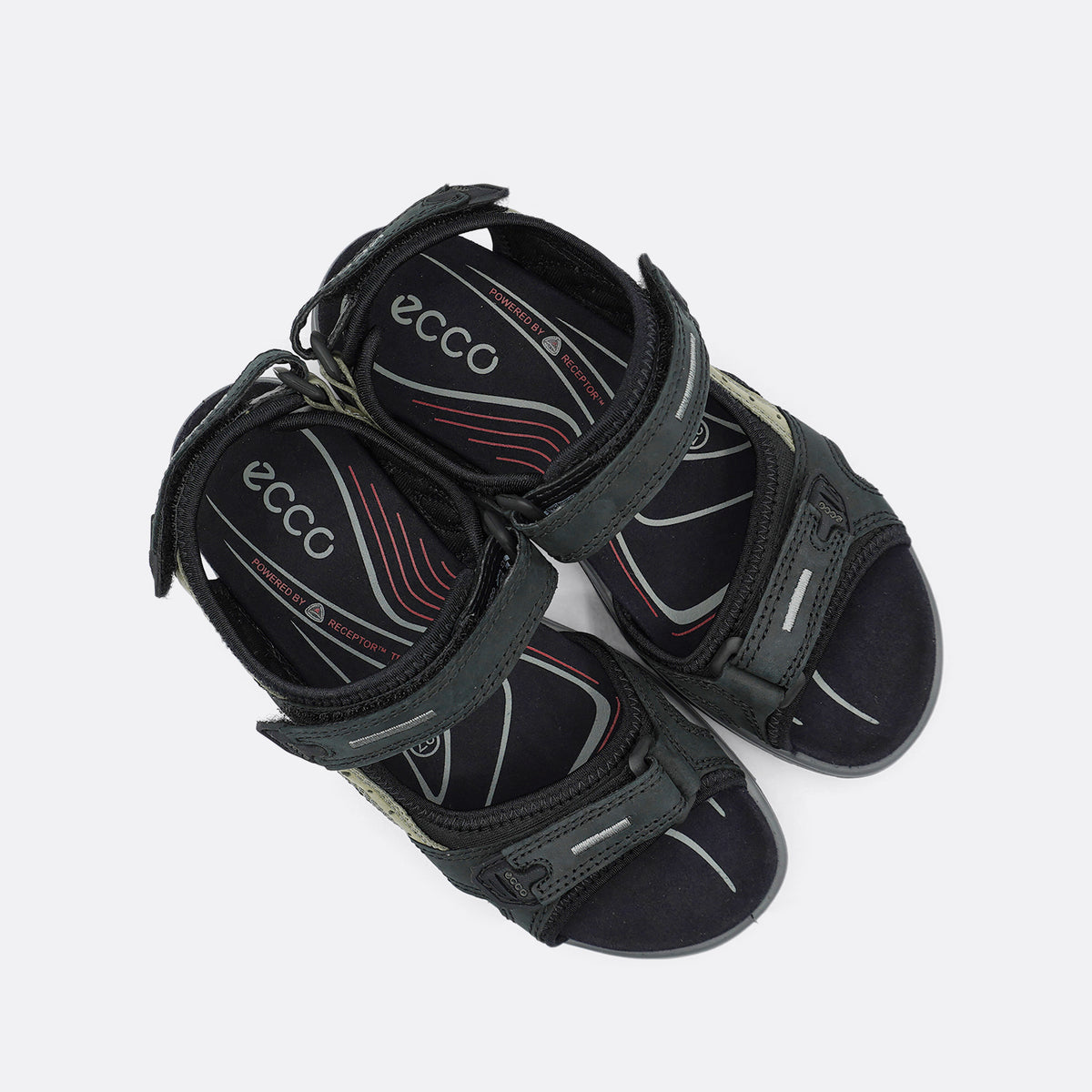 Ecco Women's Offroad Black Sandal