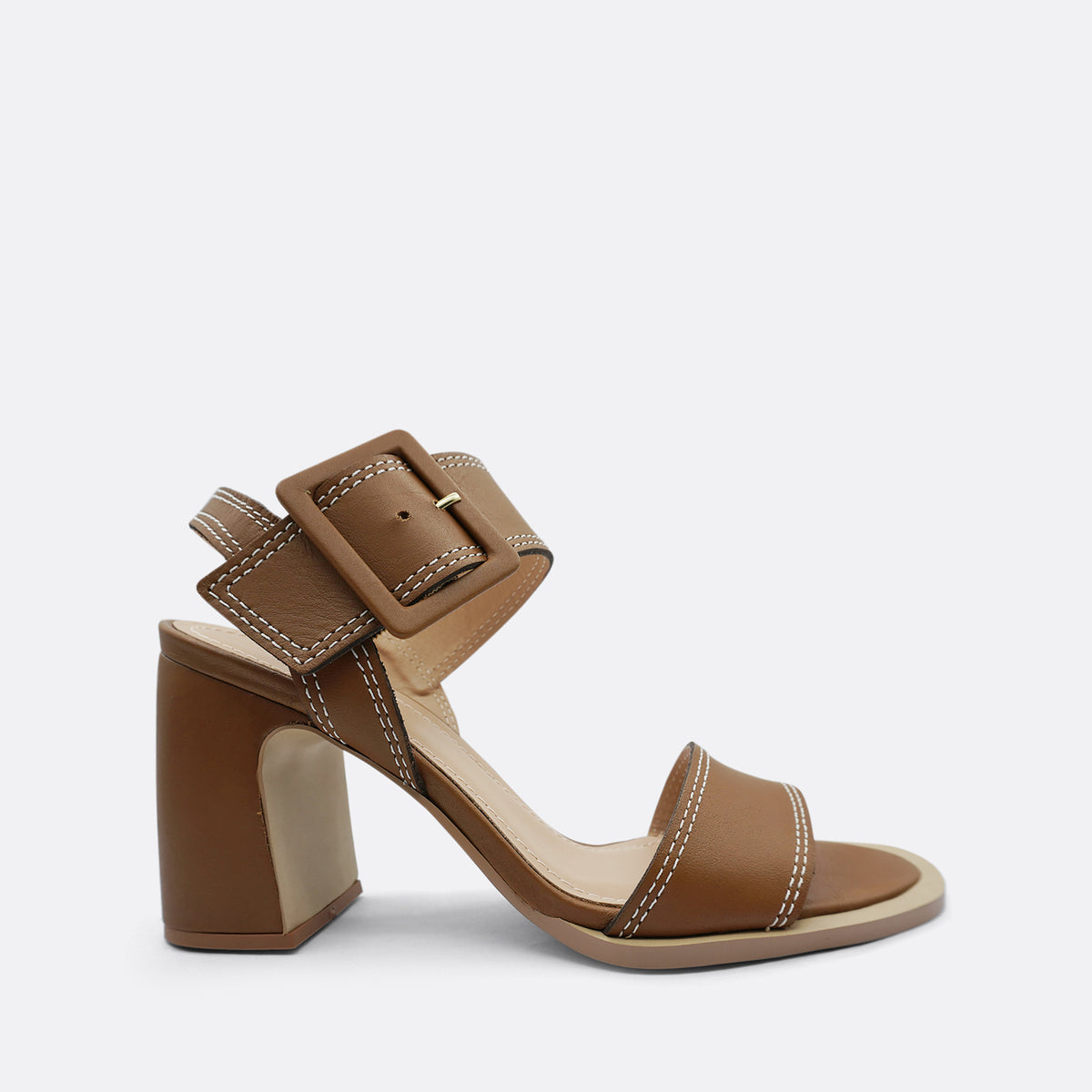 Brazilio Kirra Heel Caramel