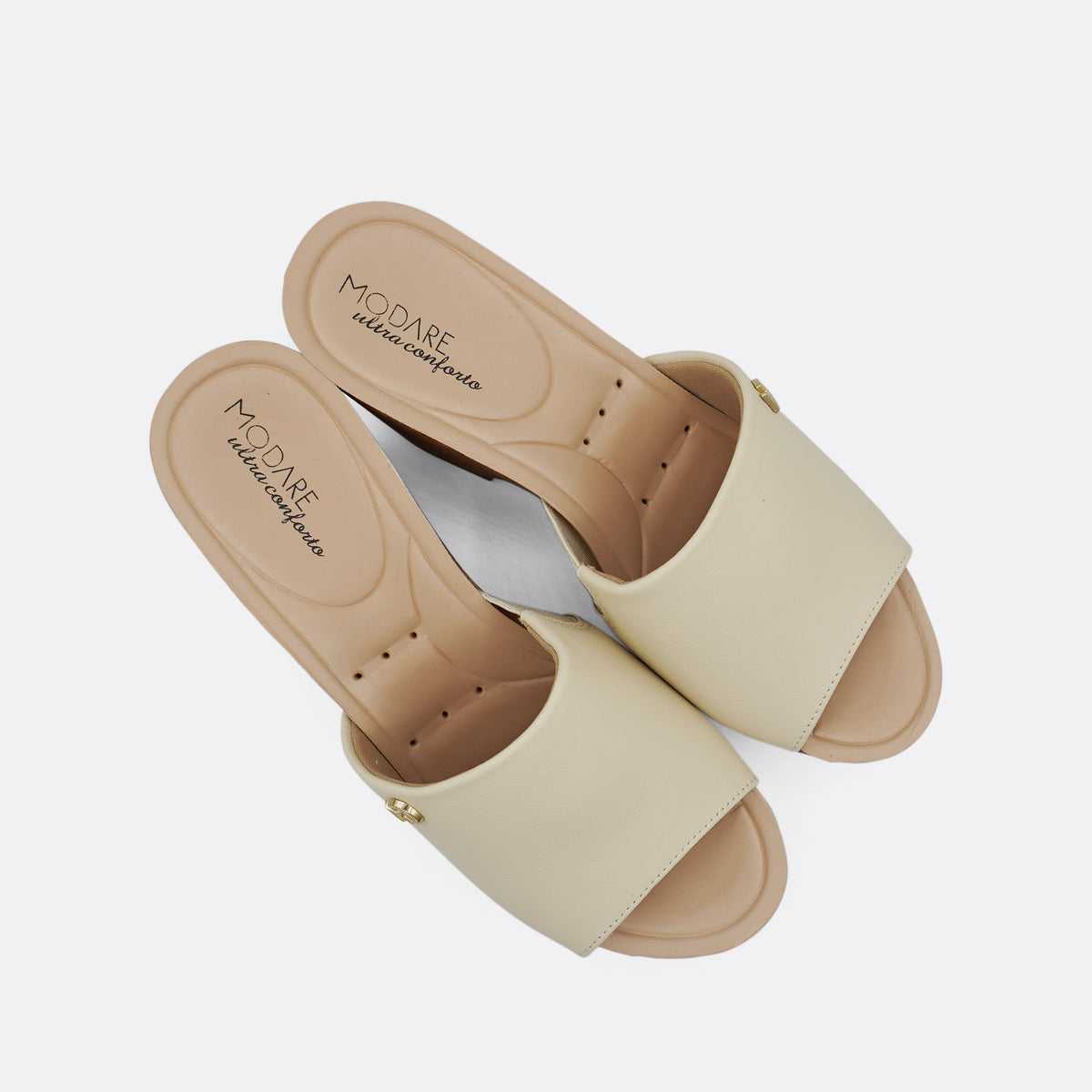 Modare Mandy Cream Natural Heel