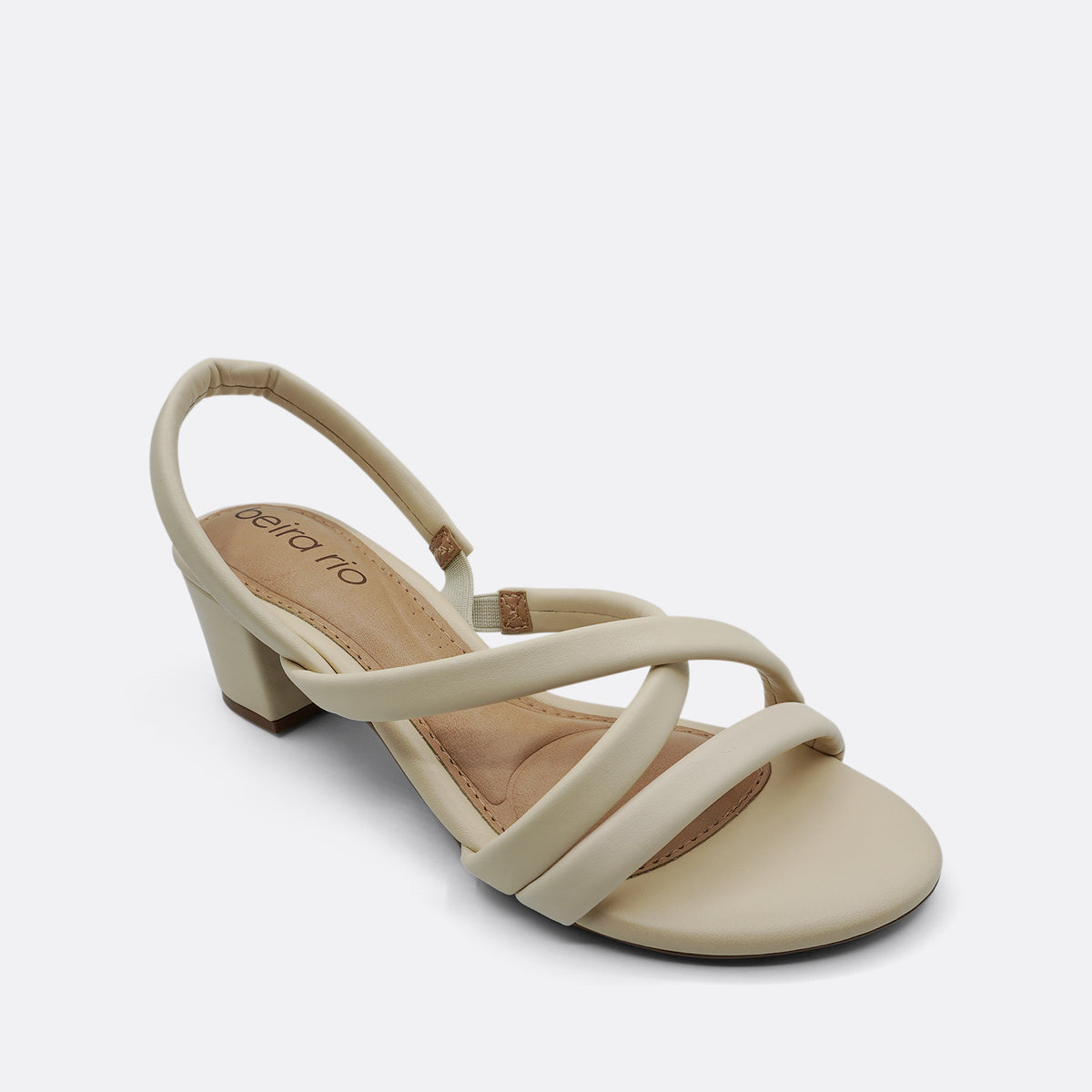 Beira Rio Brooke Cream Heel