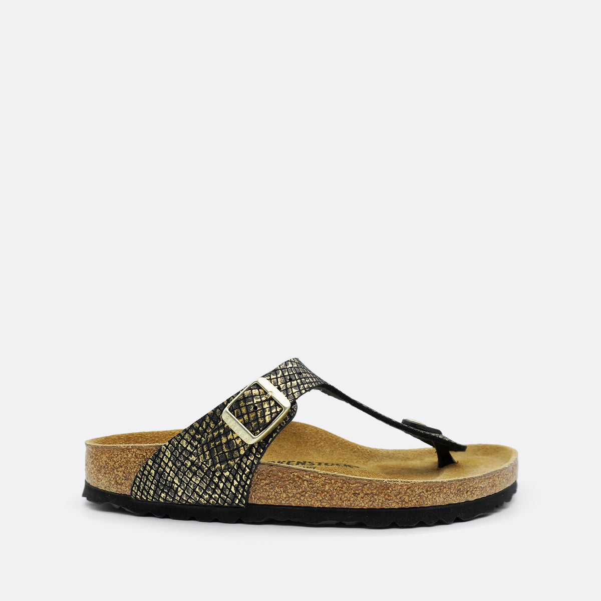 Birkenstock Gizeh Narrow Python Black