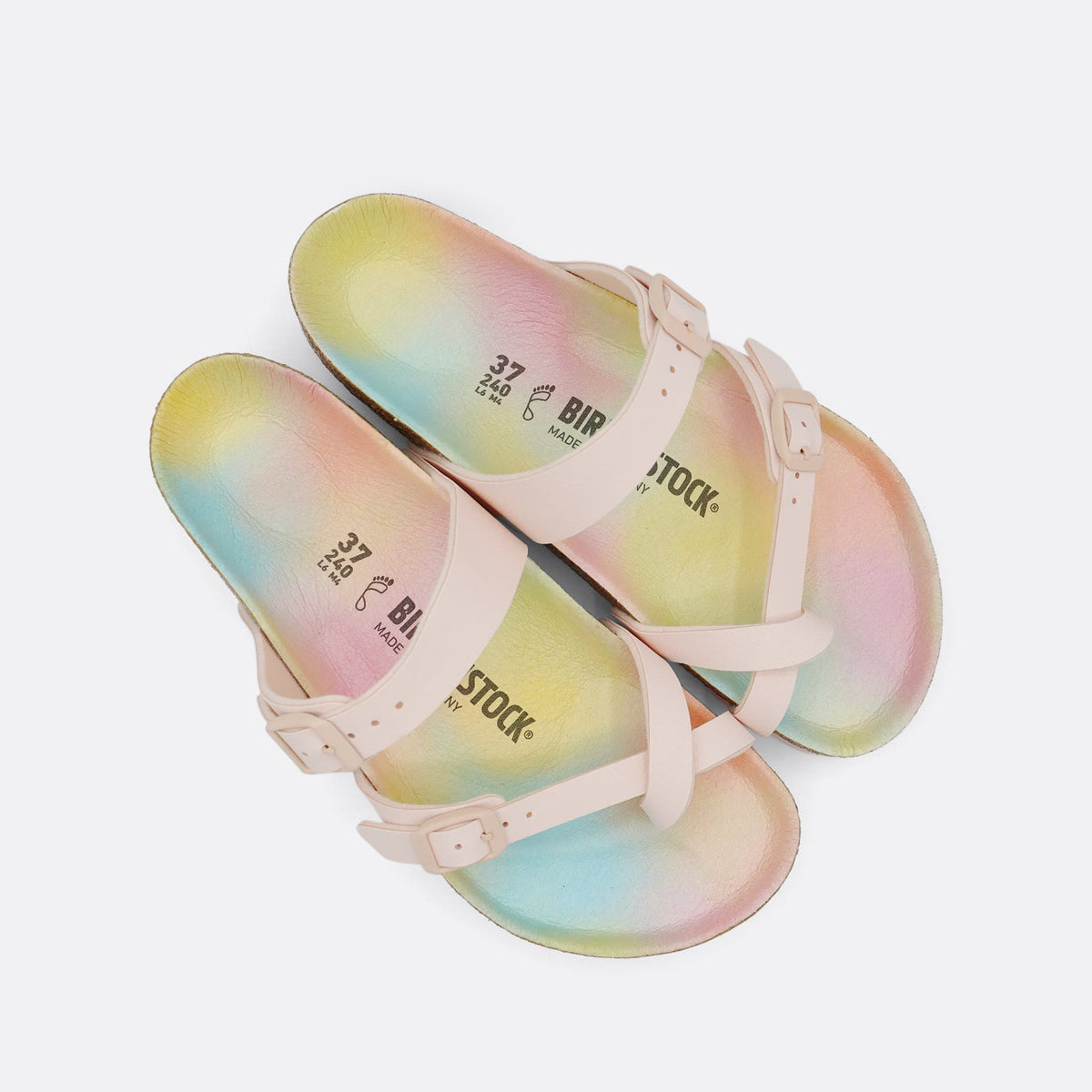 Birkenstock Mayari Vegan Light Rose Rainbow