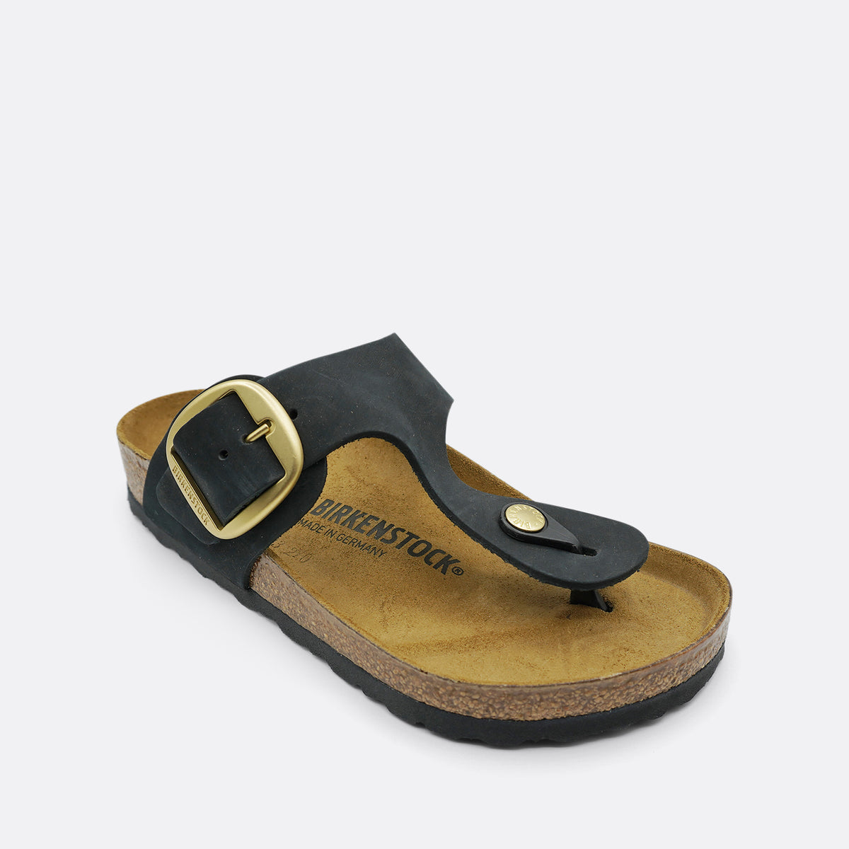 Birkenstock Gizeh Big Buckle Nubuck Black