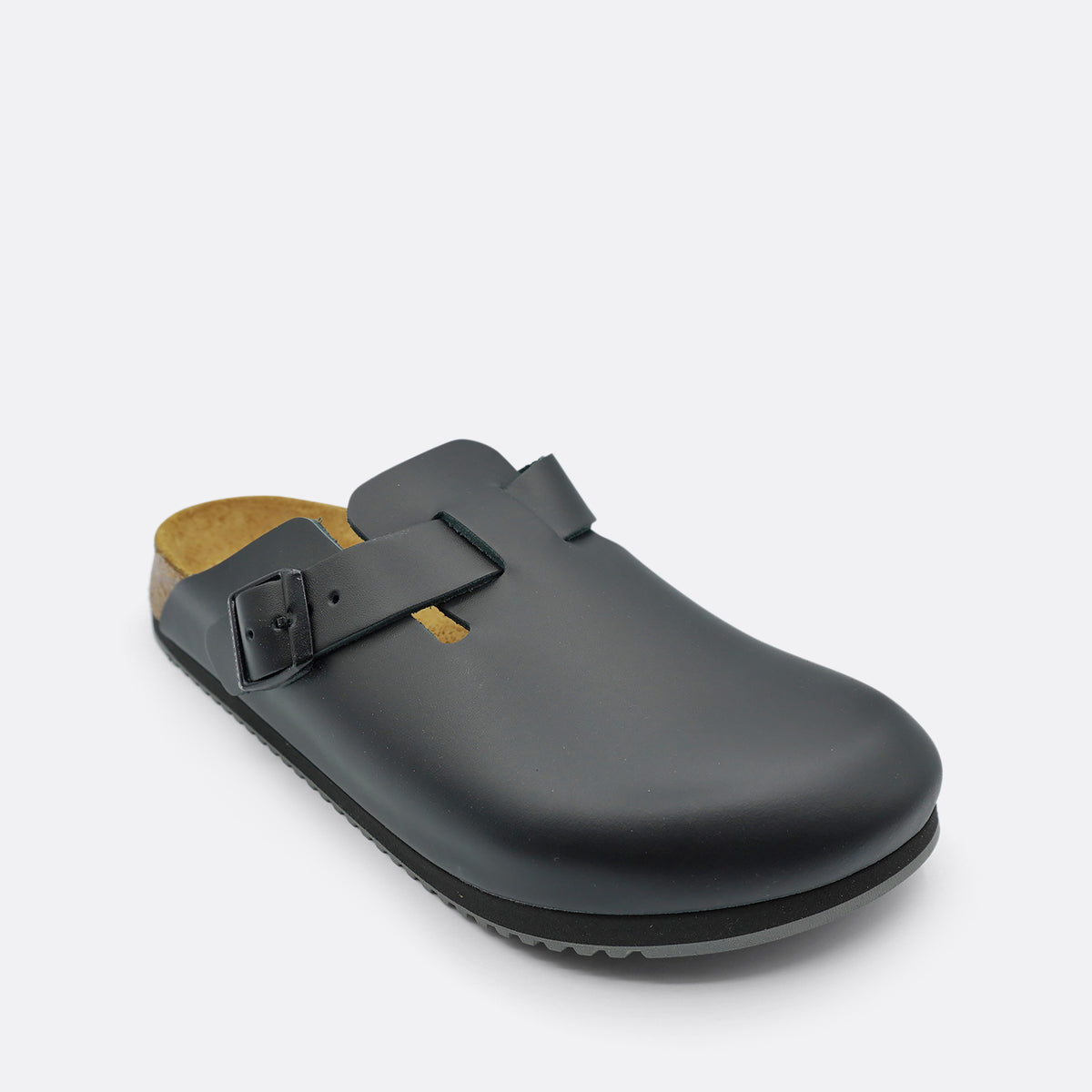 Birkenstock Boston Non-Slip Narrow Black