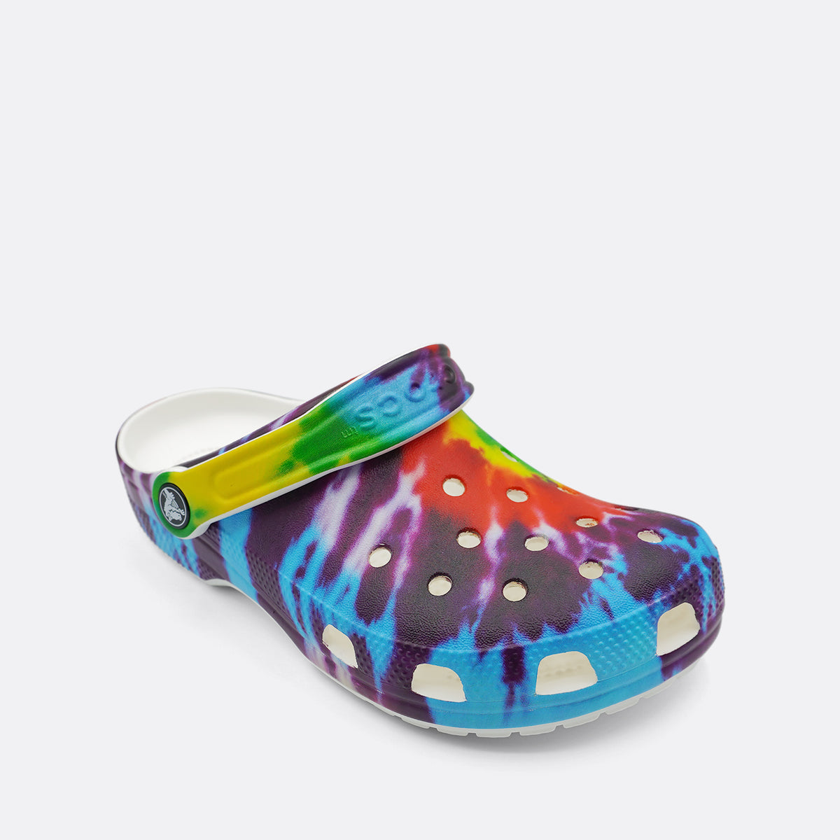 Crocs Tie Dye White