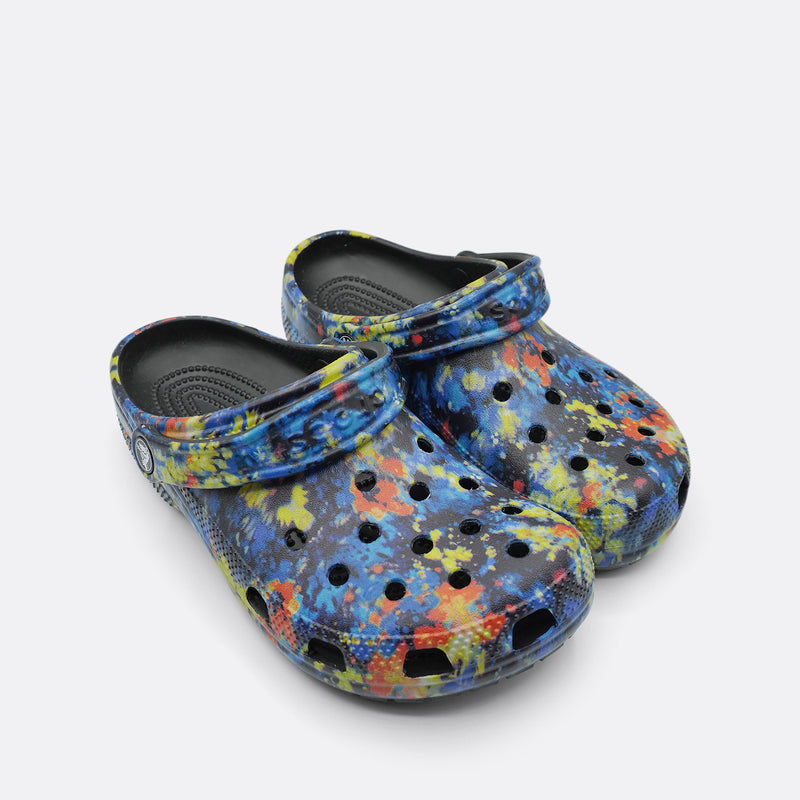 Crocs Tie Dye Black