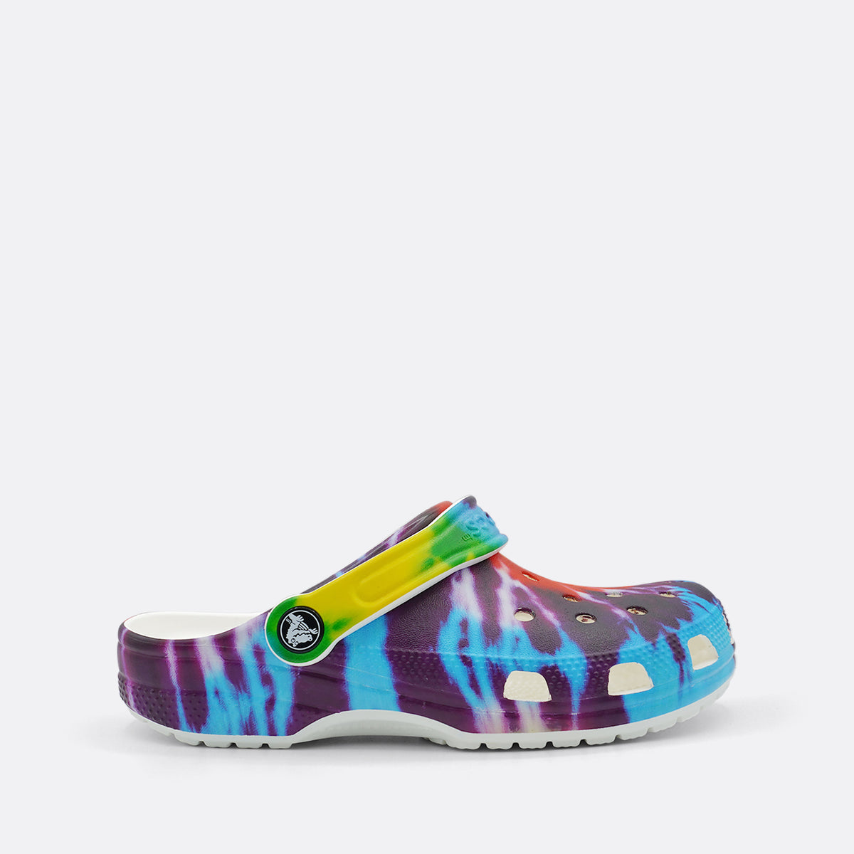 Crocs Tie Dye White