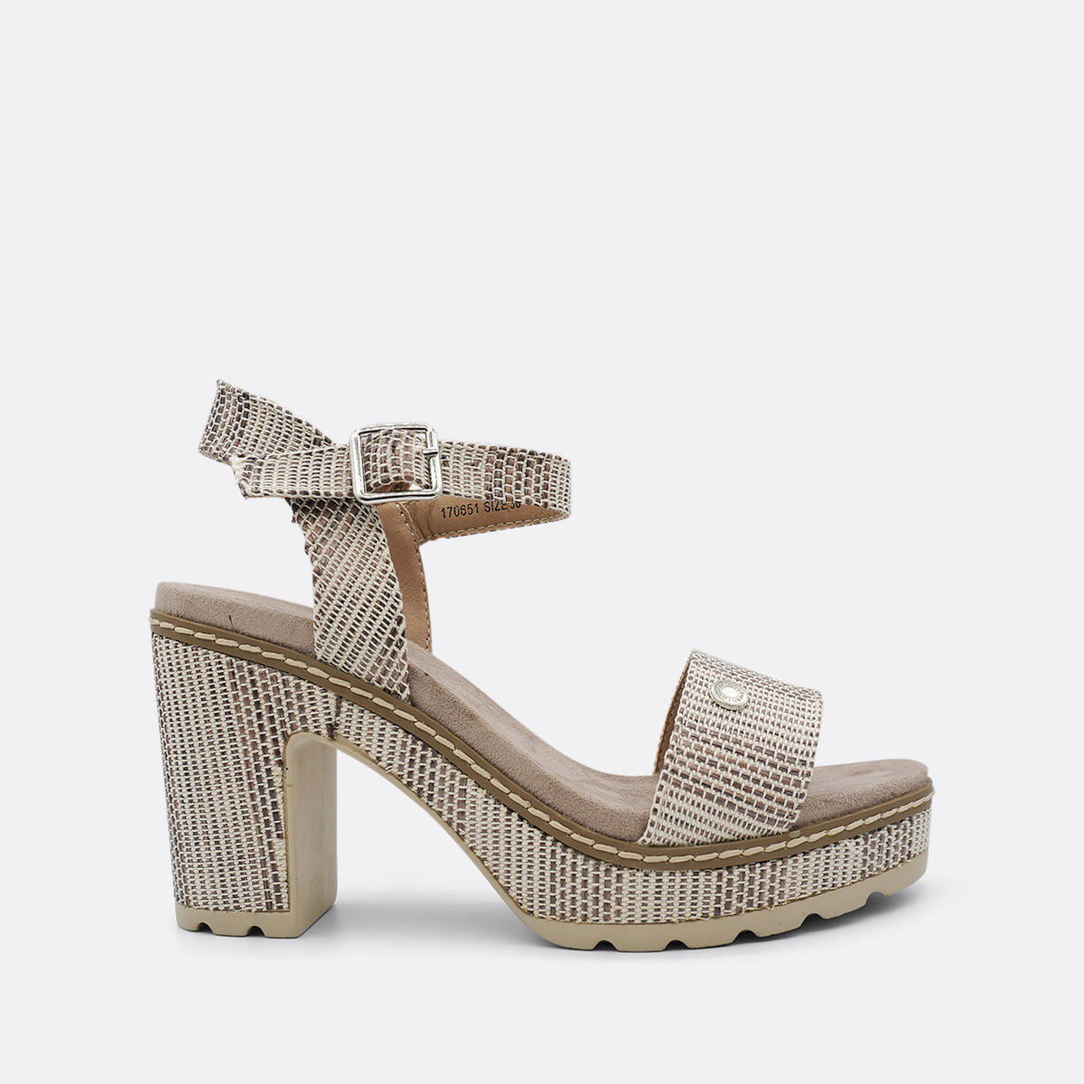 Refresh Riley Taupe Heel