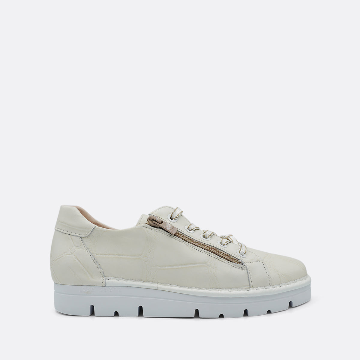 Jose Saenz For Neo Nata Koda White Leather Sneaker