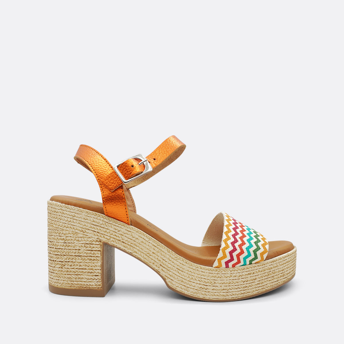 Luxdive Parma Leather Multi Chevron Heel