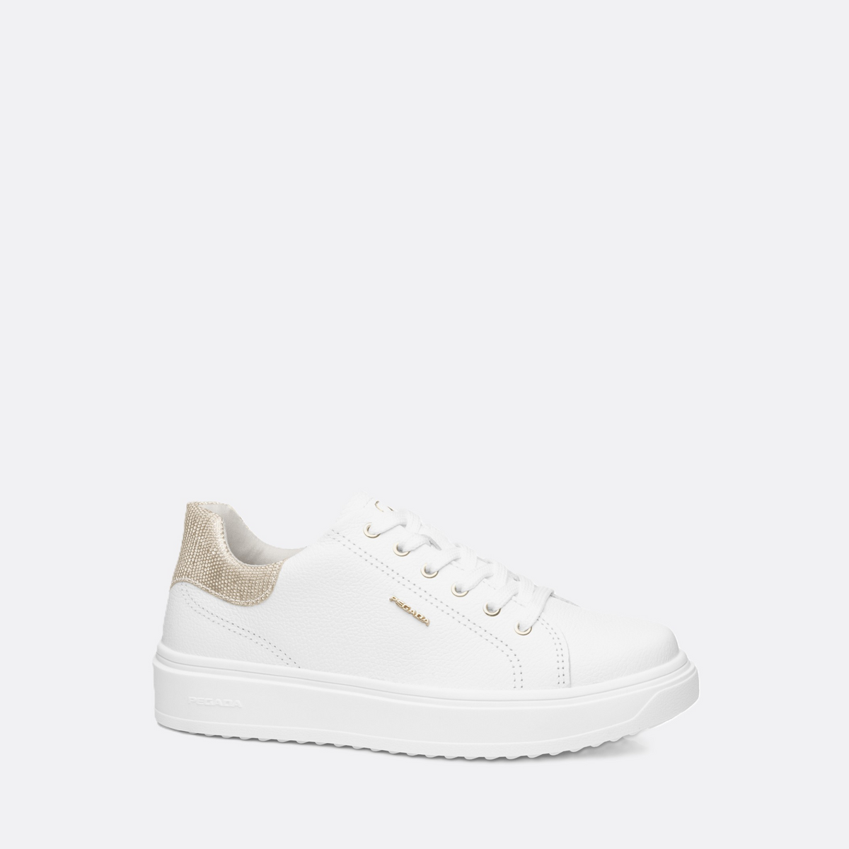 Pegada Isadora Women's White Branco Sneaker