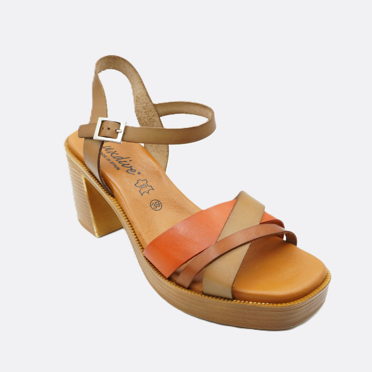 Luxdive Roma Terara Leather Heel - Premium Footwear Port Douglas