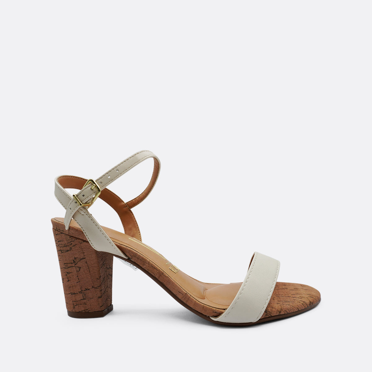 Vizzano Victoria Heel Off White