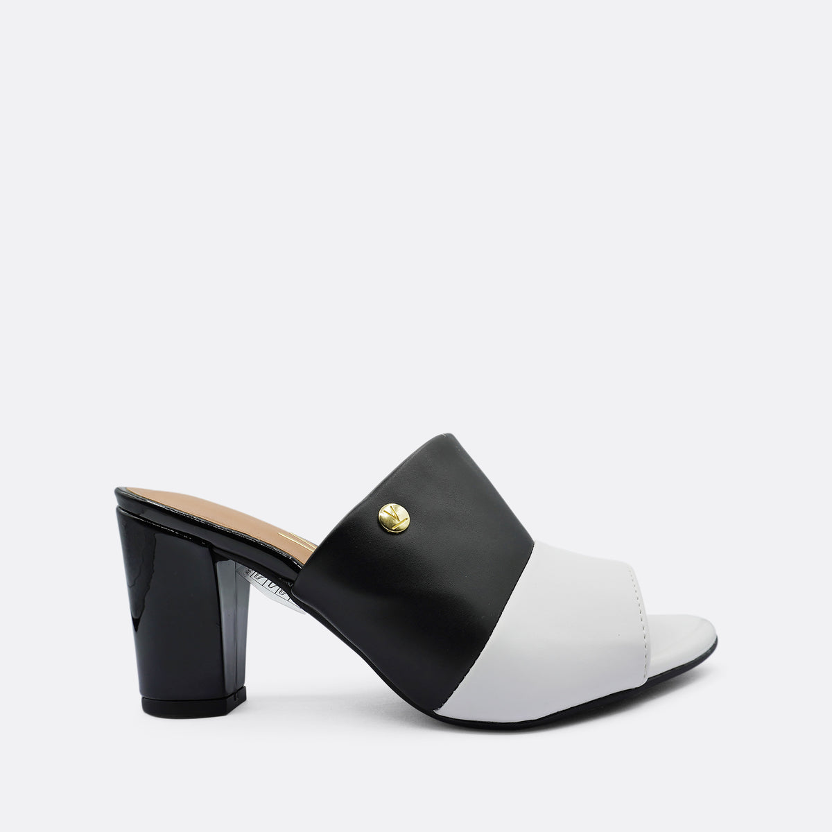 Vizzano Veronica Heel White/Black