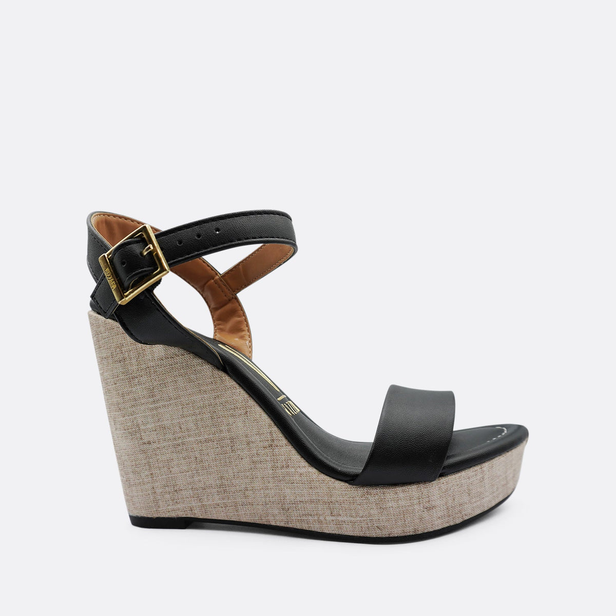 Vizzano Vera Wedge Heel Black