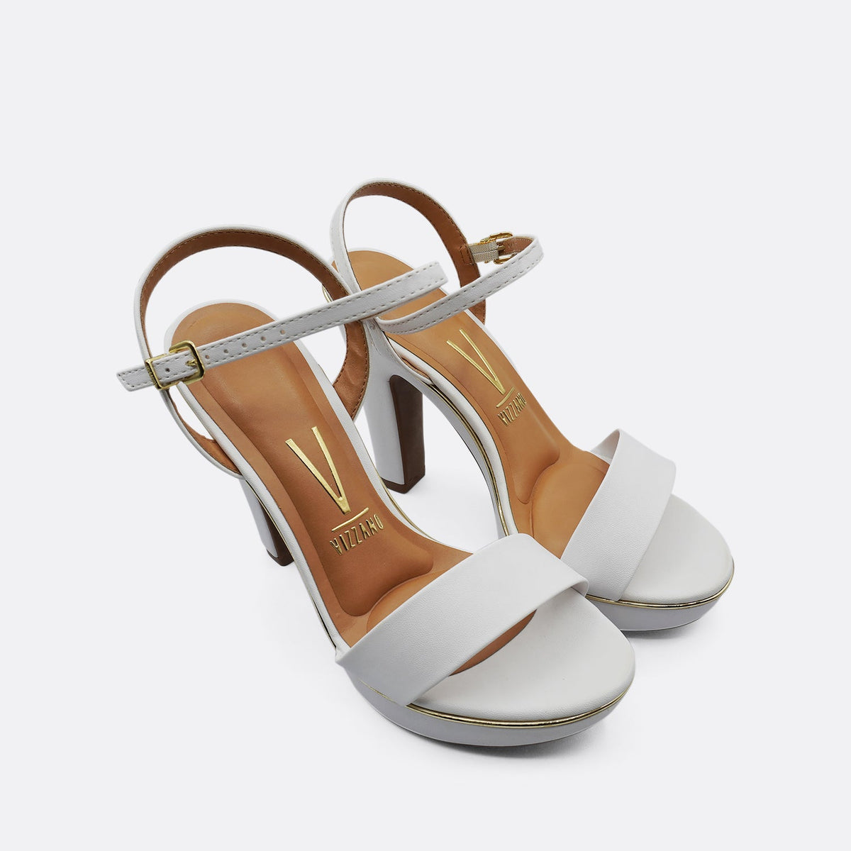 Vizzano Vivien White Heel