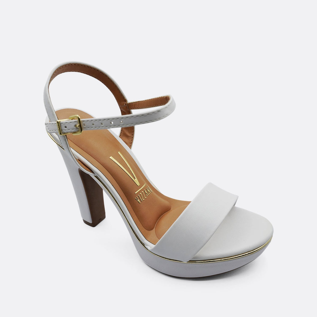 Vizzano Vivien White Heel