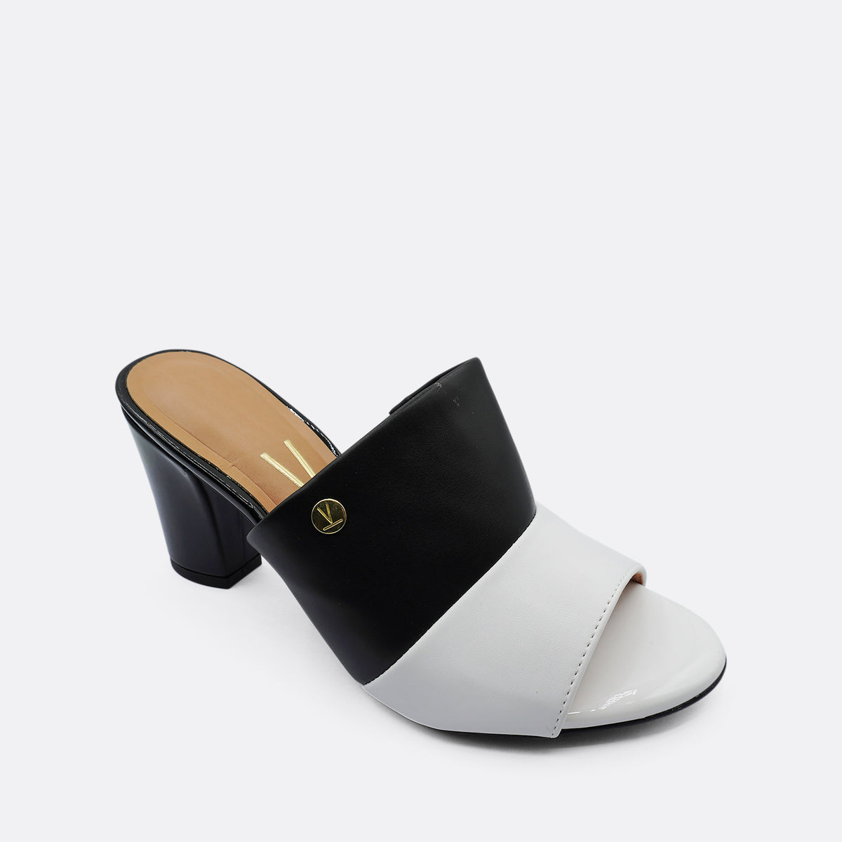 Vizzano Veronica Heel White/Black