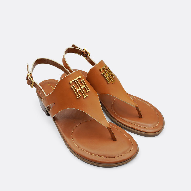 Tommy Hilfiger Ezma Brown Sandal Heel