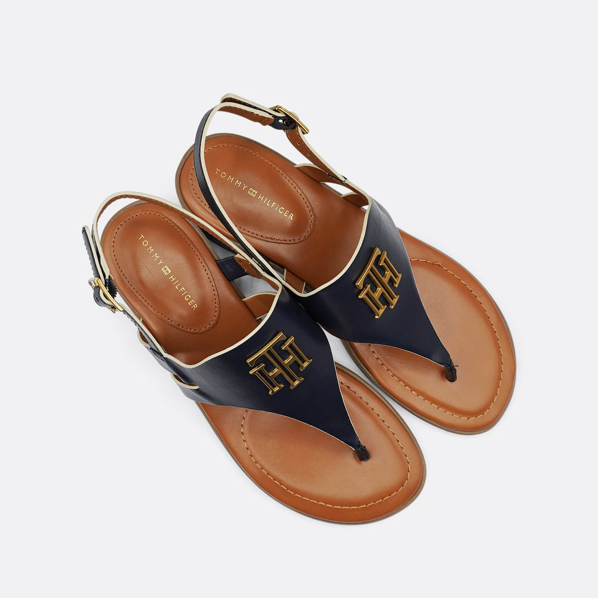 Tommy Hilfiger Ezma Navy Sandal Heel