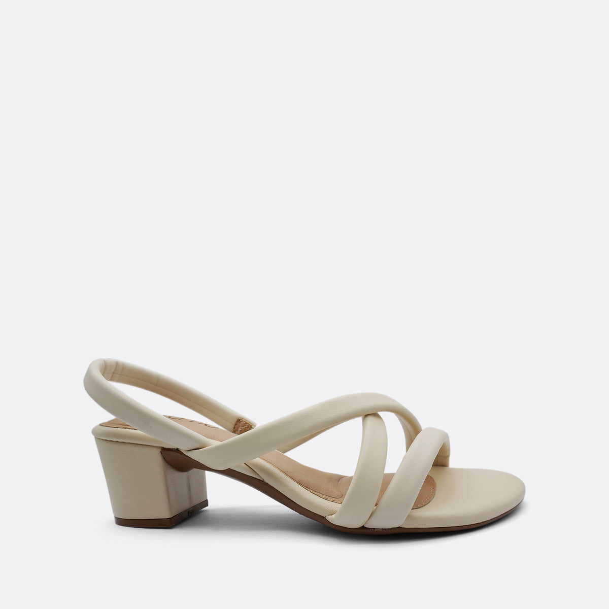 Beira Rio Brooke Cream Heel