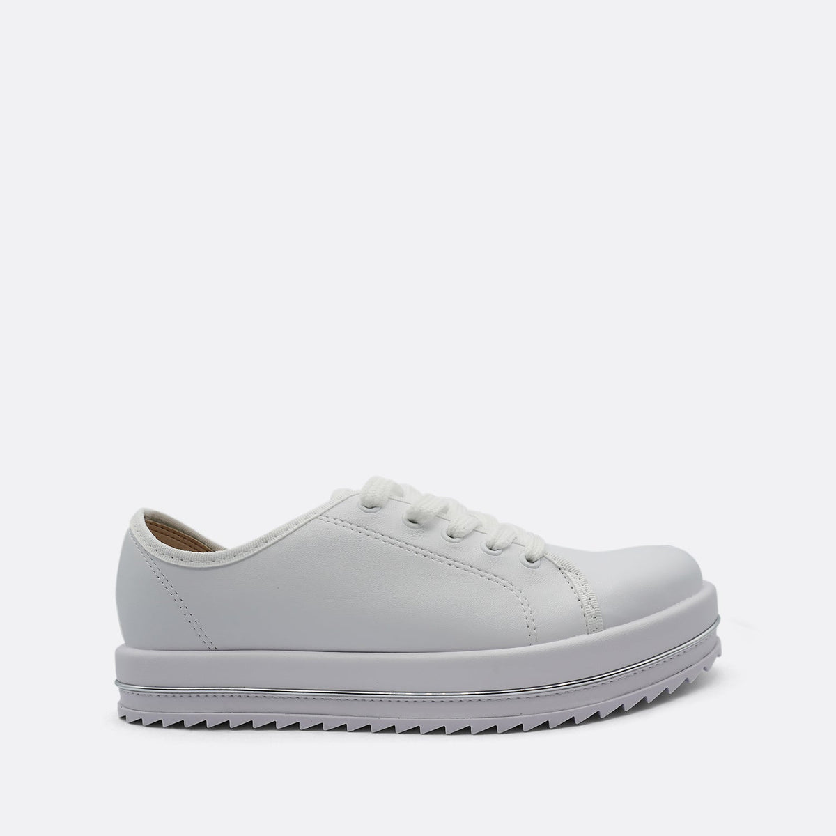 Beira Rio Napa Turim Shoe White Sneaker