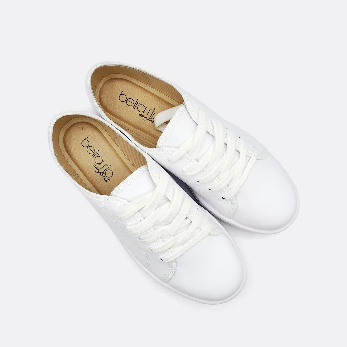 Beira Rio Napa Turim Shoe White Sneaker