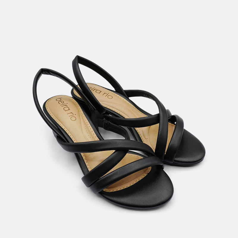 Beira Rio Brooke Black Heel