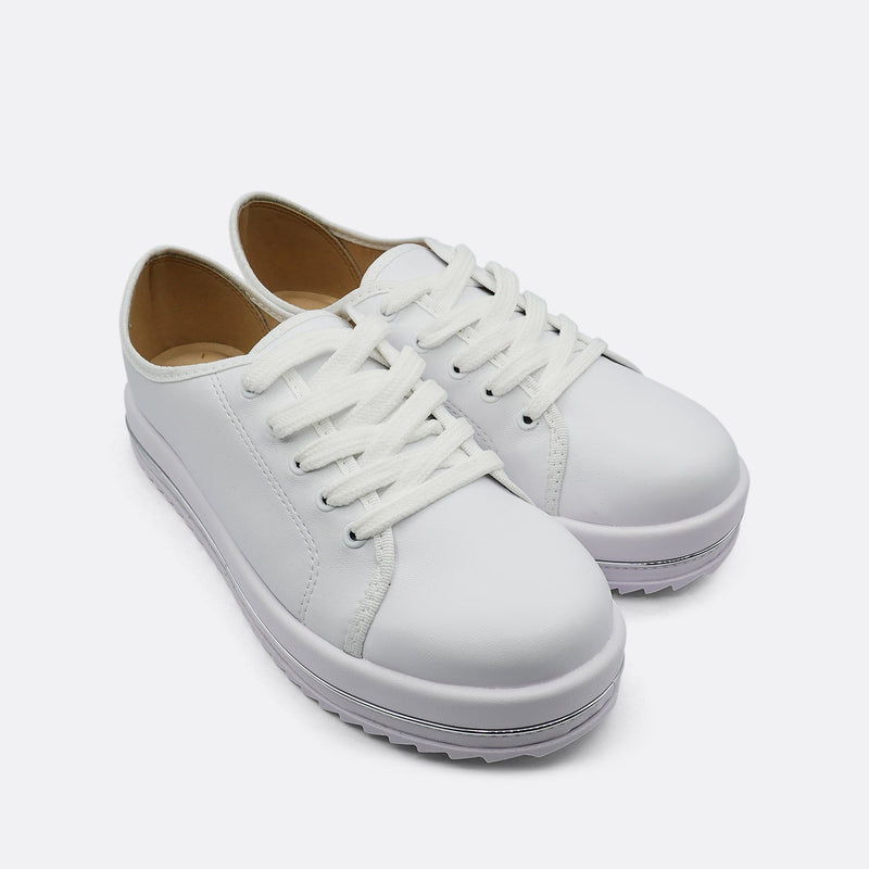 Beira Rio Napa Turim Shoe White Sneaker