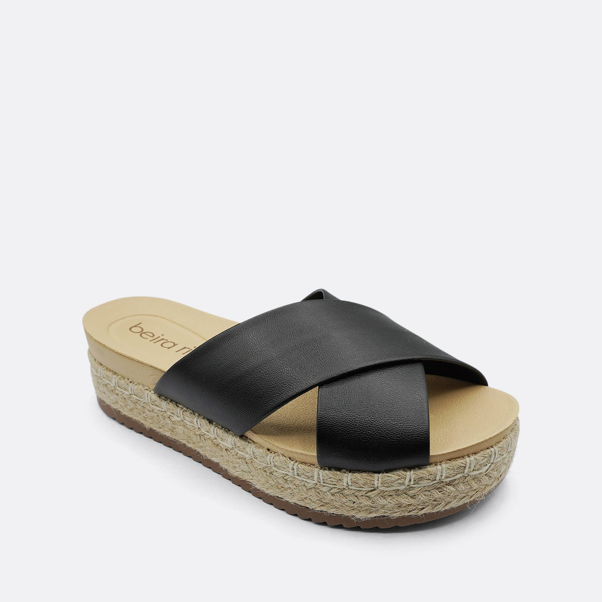 Beira Rio Bonni Black Slide