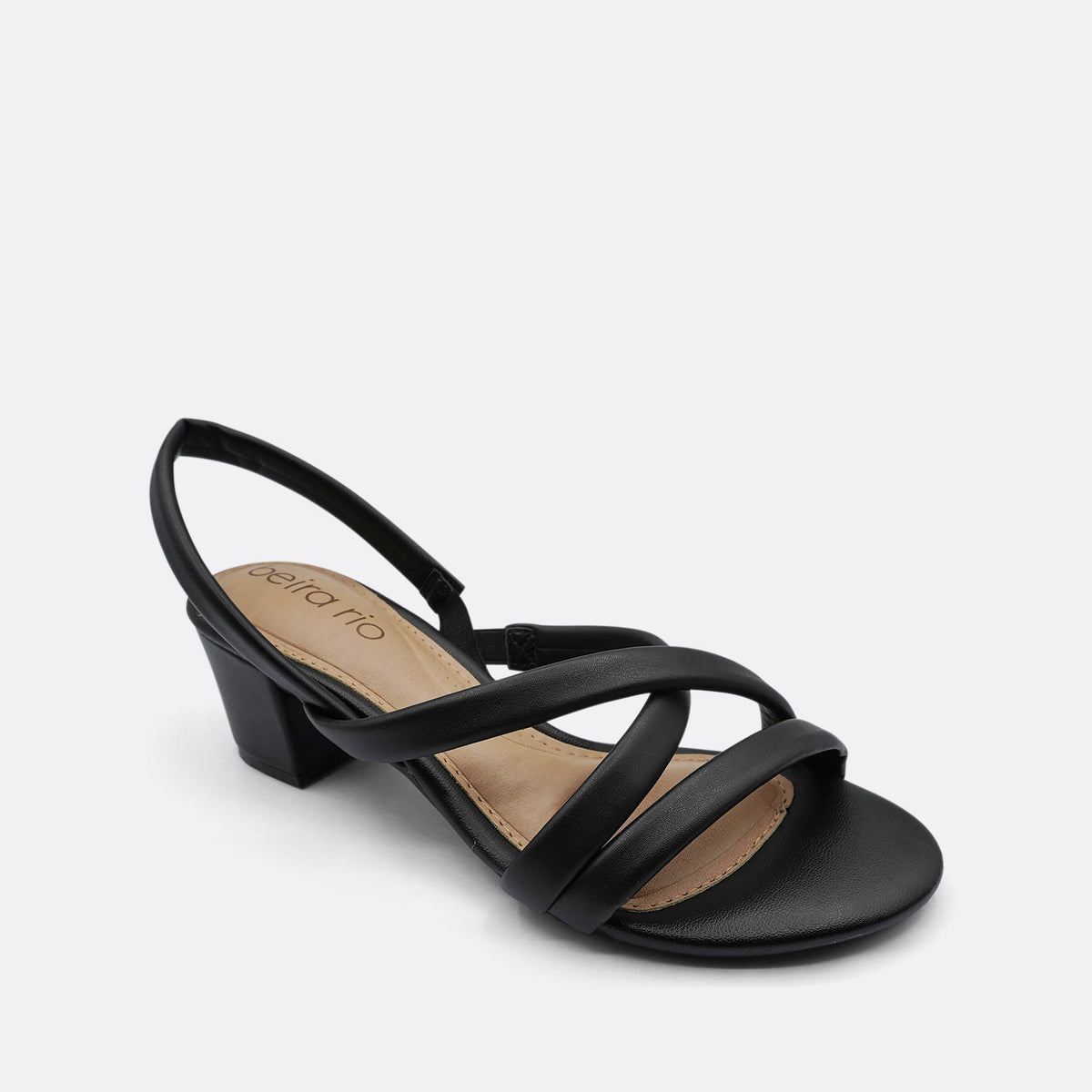 Beira Rio Brooke Black Heel