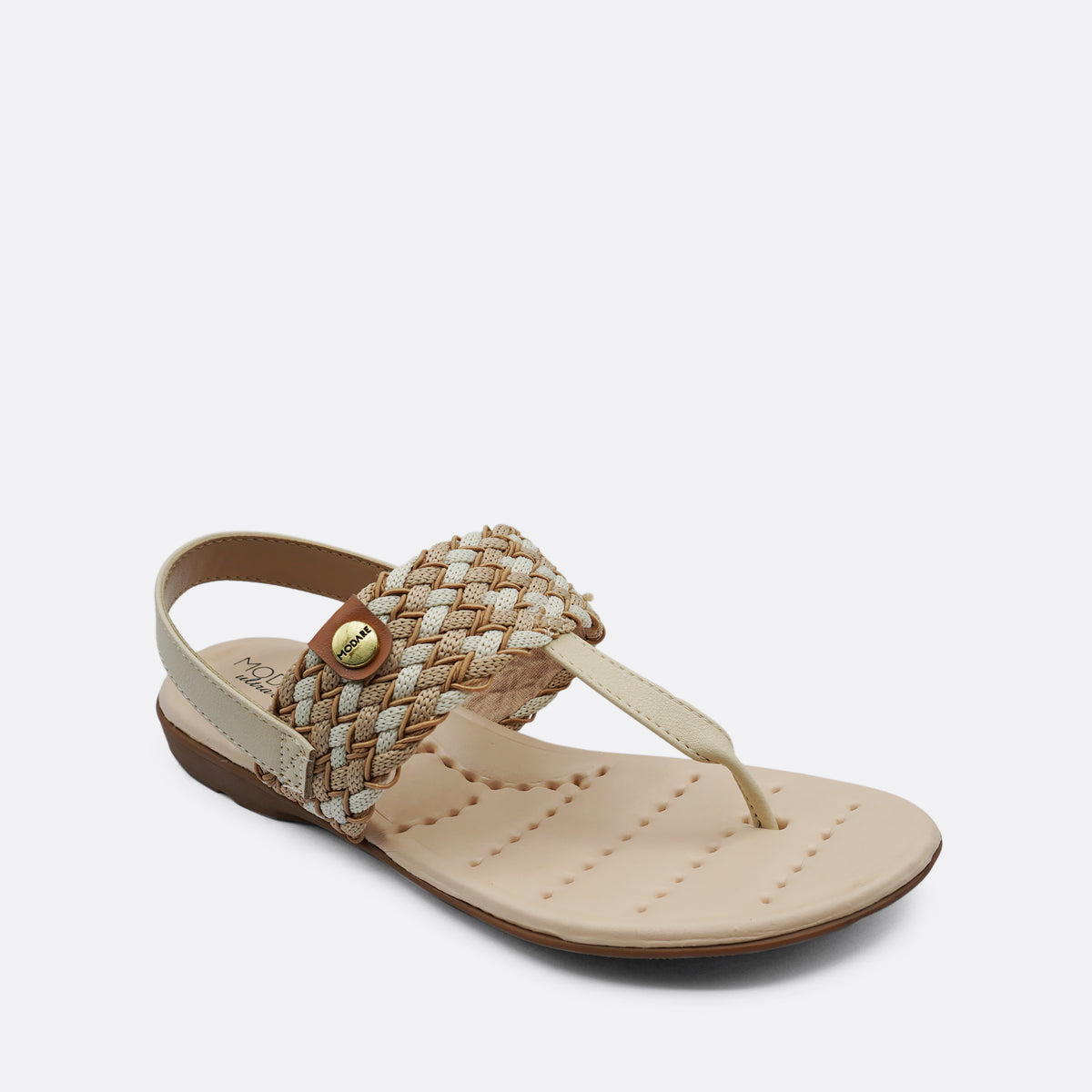 Modare Missy Beige Cream Camel Sandal