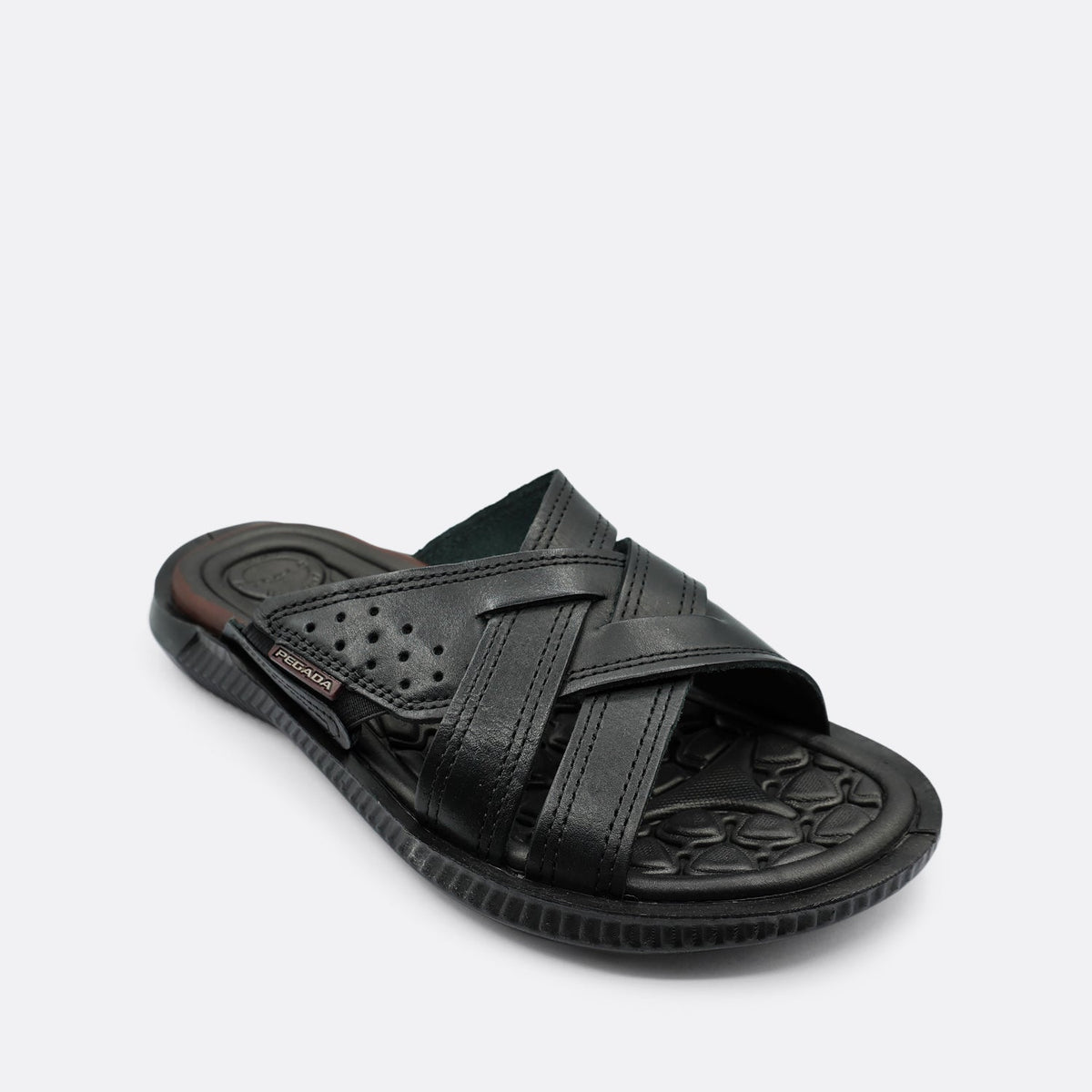 Pegada Manaus Black Men's Slide