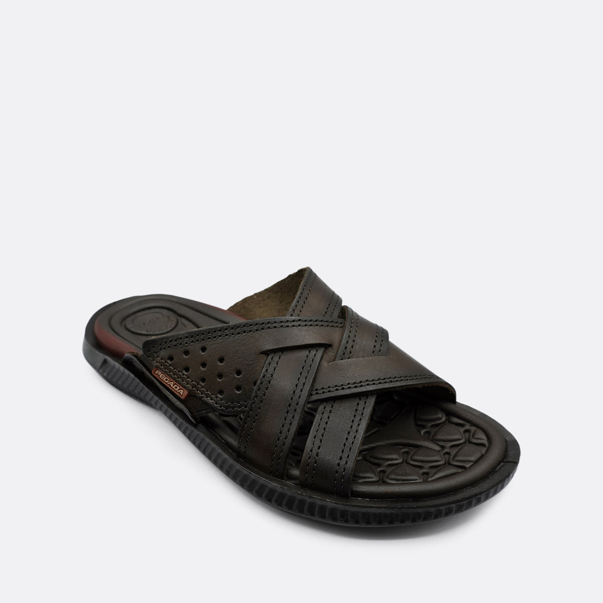 Pegada Manaus Brown Men's Slide