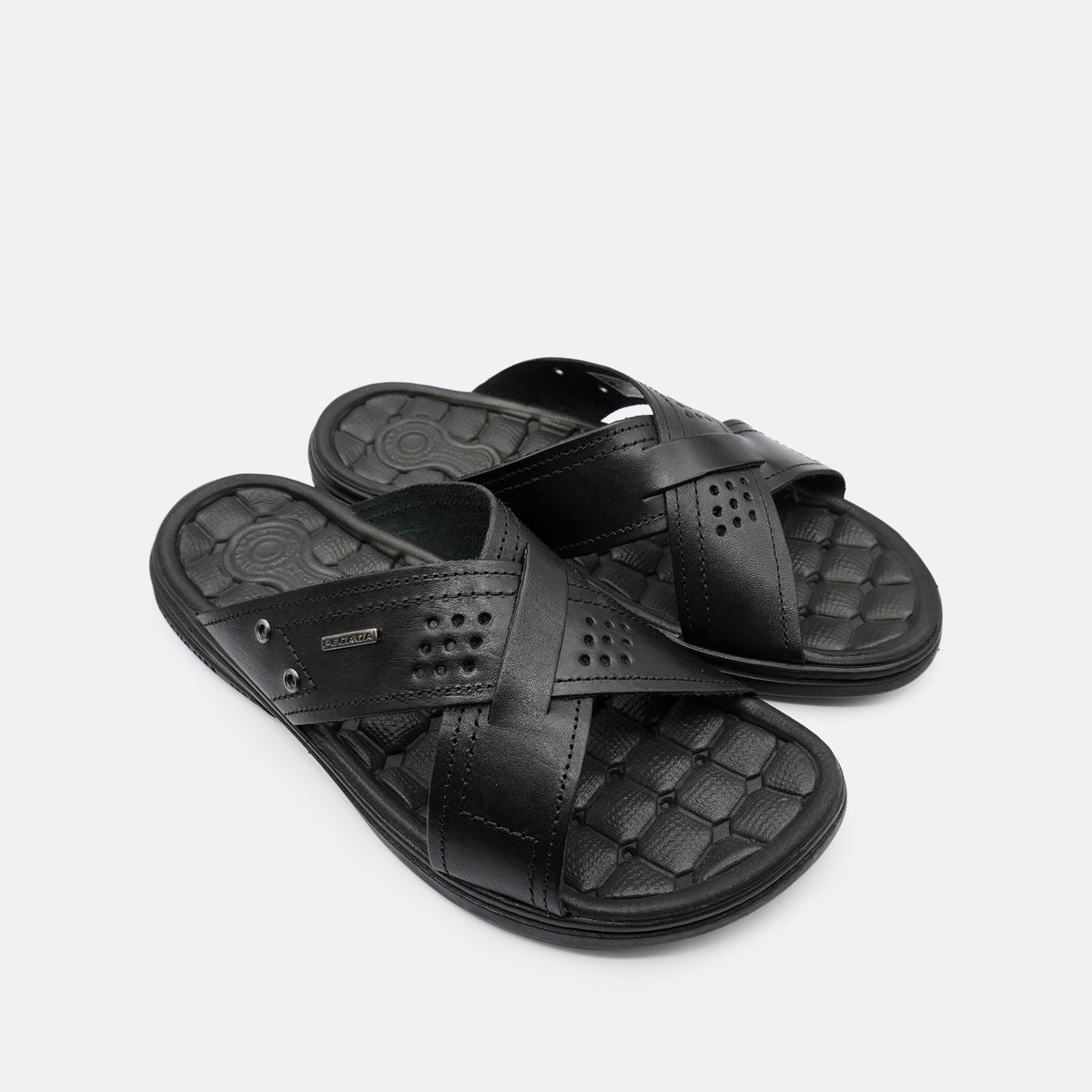 Pegada Rio DJ Black Mens's Slide