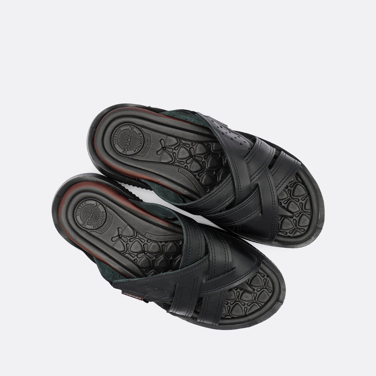 Pegada Manaus Black Men's Slide