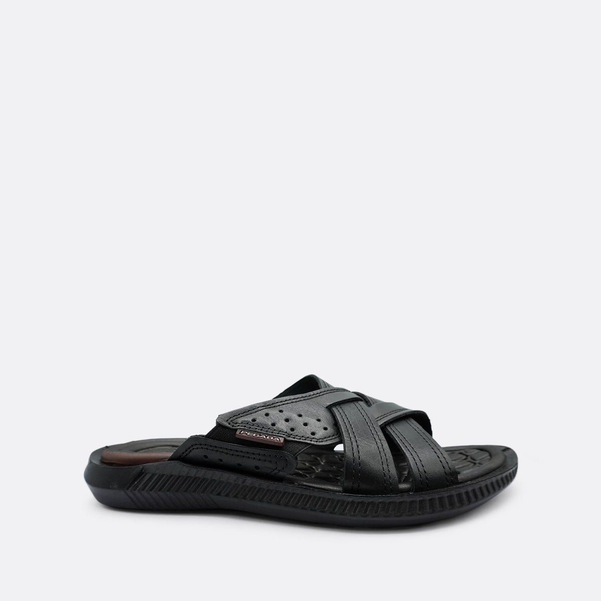 Pegada Manaus Black Men's Slide