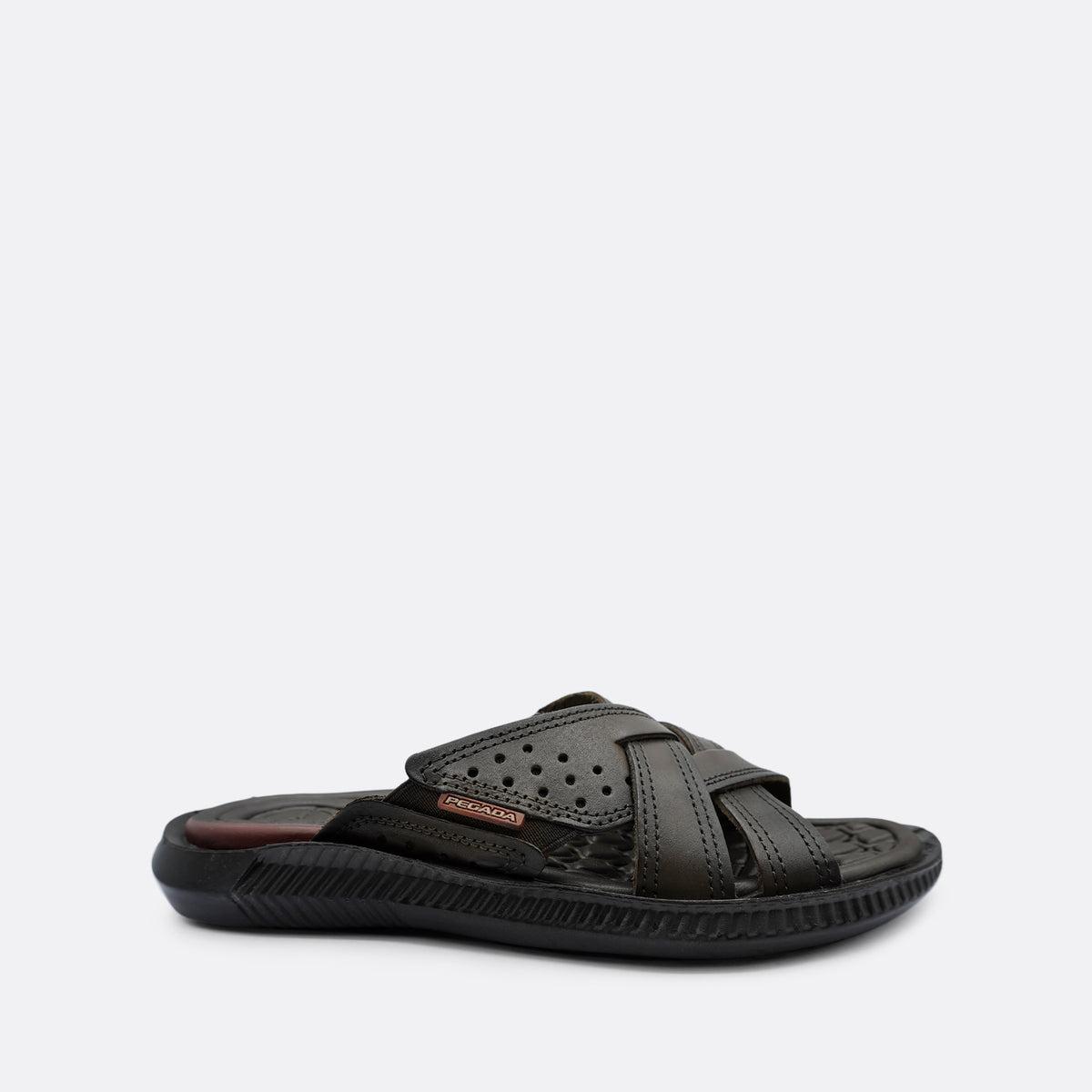 Pegada Manaus Brown Men's Slide