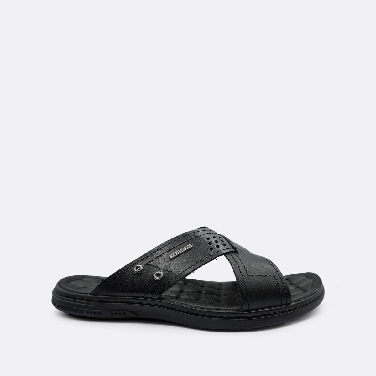 Pegada Rio DJ Black Mens's Slide