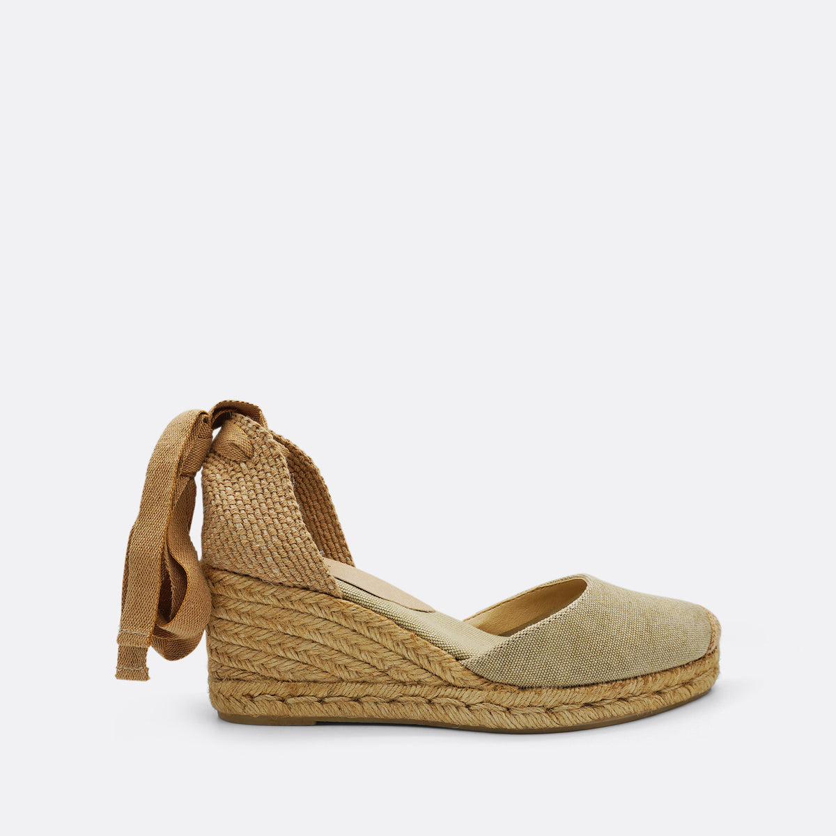 Ska Mirta Sand Espadrille Wedge