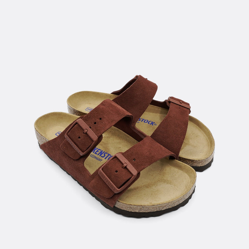 Birkenstock Arizona Suede Leather Chocolate