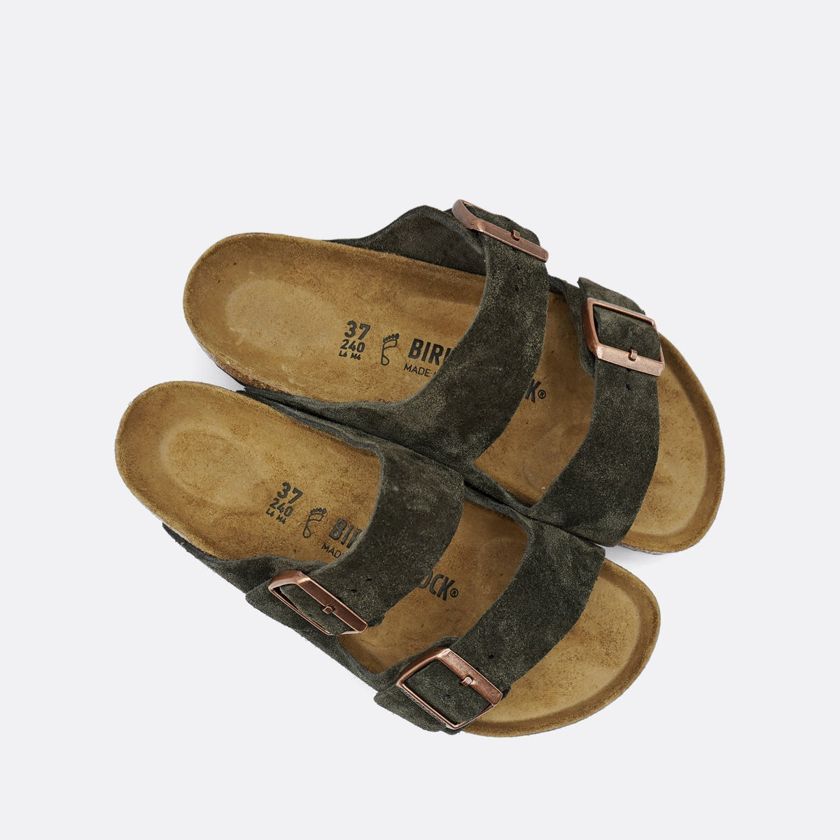 Birkenstock Arizona Suede Leather Mocca