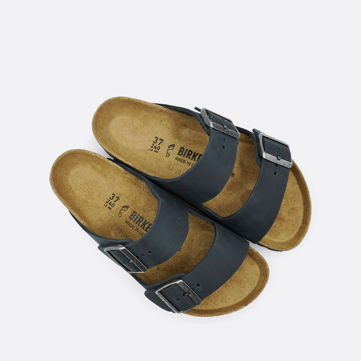 Birkenstock Arizona Waxy Leather Black