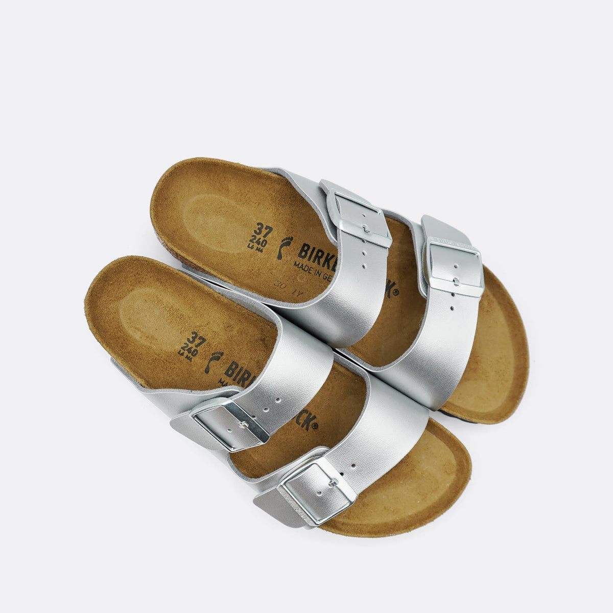 Birkenstock Arizona Unisex Narrow Silver