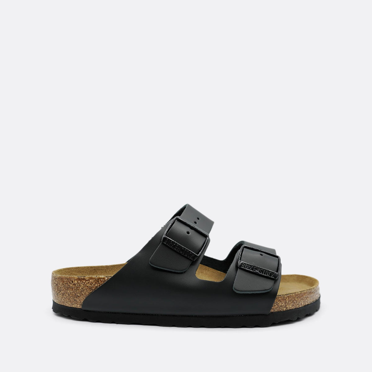 Birkenstock Arizona Natural Smooth Leather Black